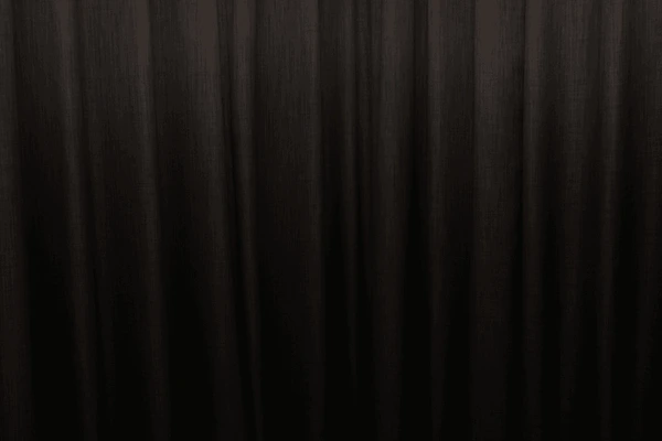 Dark modern Best Blackout Curtains shown in a close up texture view highlighting the sleek elegant fabric ideal for Christmas in Dubai 2025.