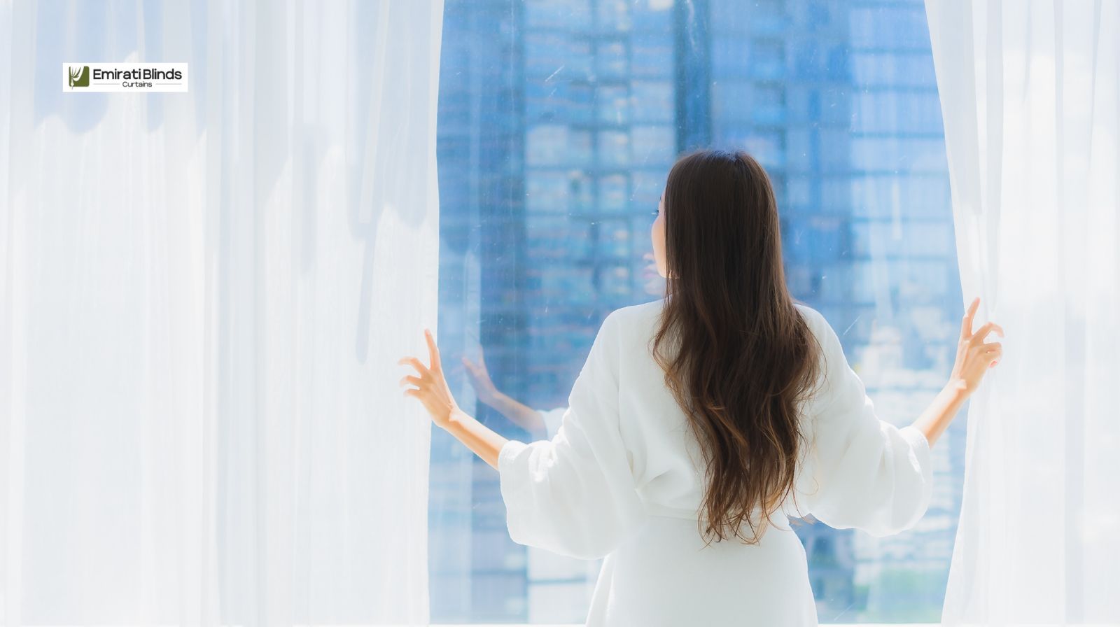 linen transparent curtains Dubai